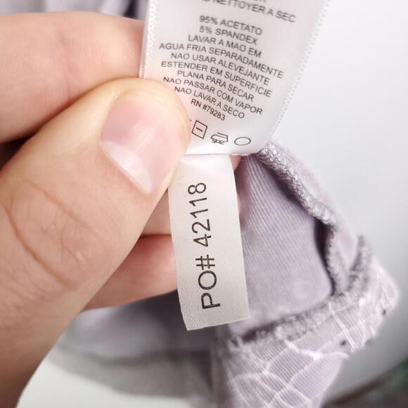 Alex Evenings Jacket Womens XL Mesh Sequin Overlay Lighter Formal Cardigan - Picture 7 of 9